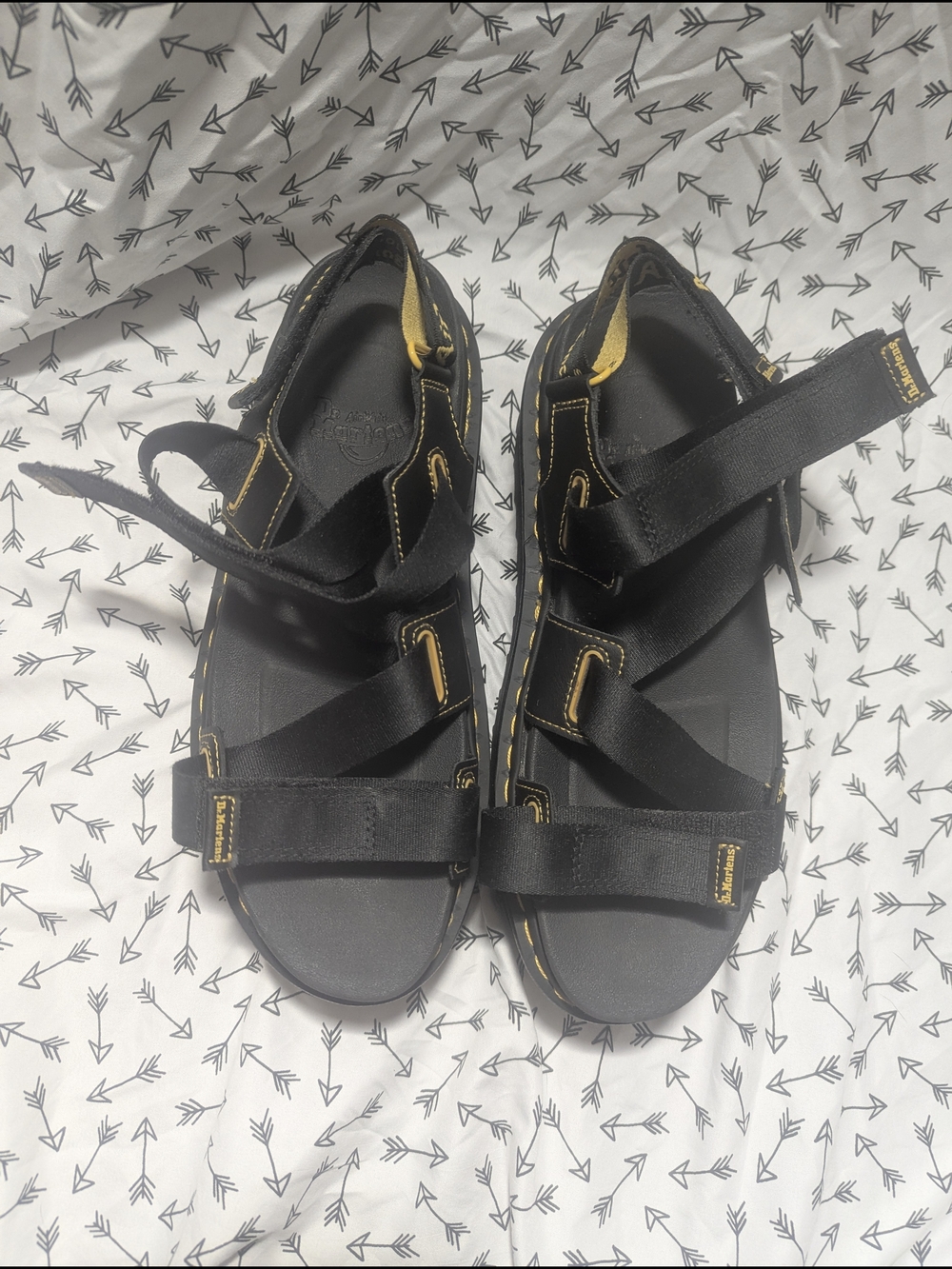 Dr. Martens Kimber Hydro Platform Black Sandals - Picture 11 of 11